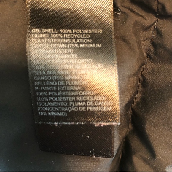 The North Face 700 Women's Size XS Full Zip Puffer Goose Down Black Jacket - Picture 9 of 16